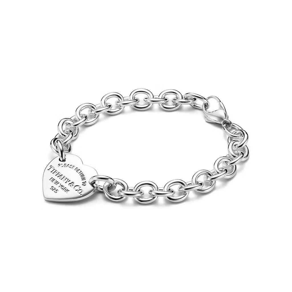 Pulseira Corrente Elos - Prata 925