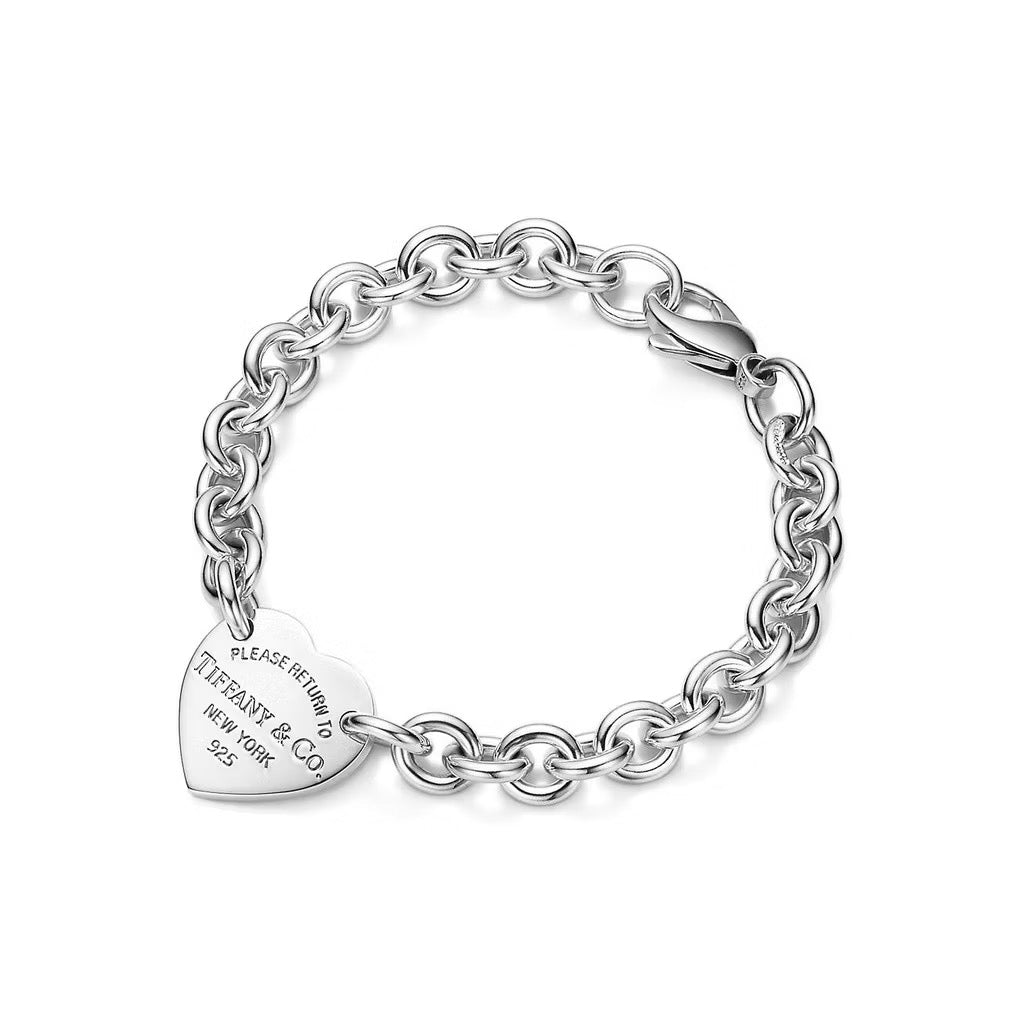 Pulseira Corrente Elos - Prata 925